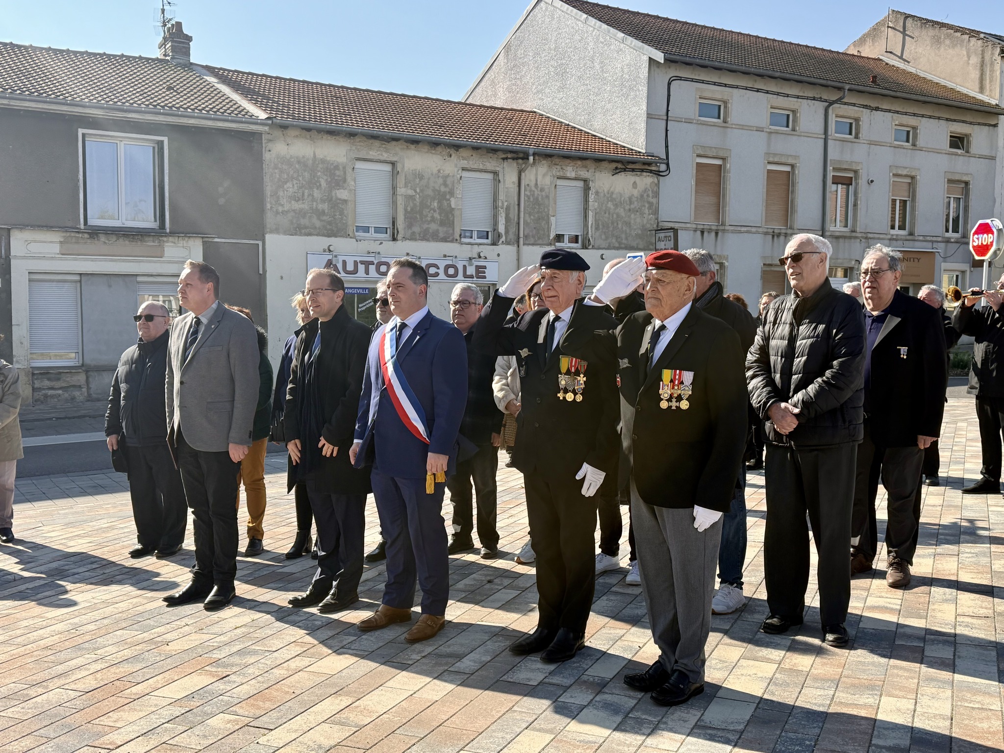 commémoration de la fin de la guerre d'Algérie à Varangéville