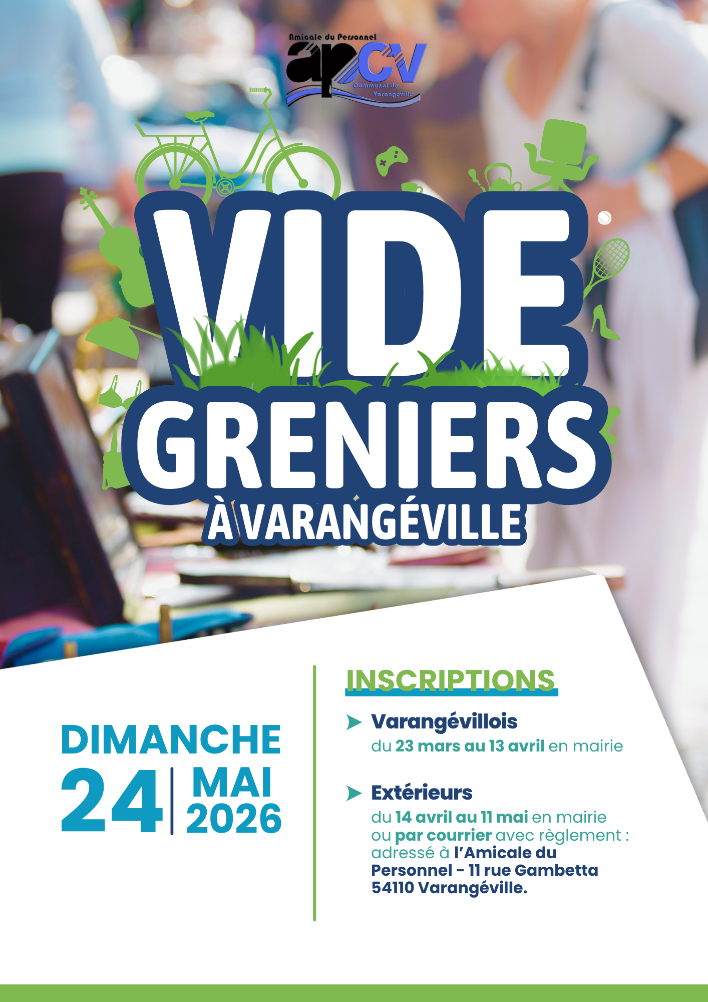 Vide Greniers APCV à varangéville