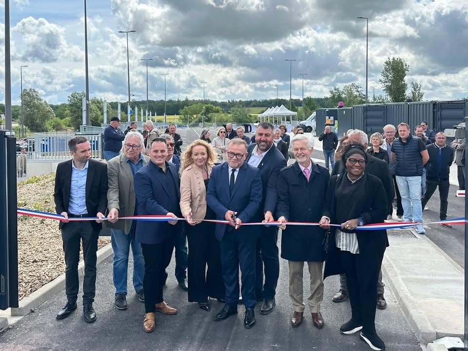 inauguration déchèterie communautaire