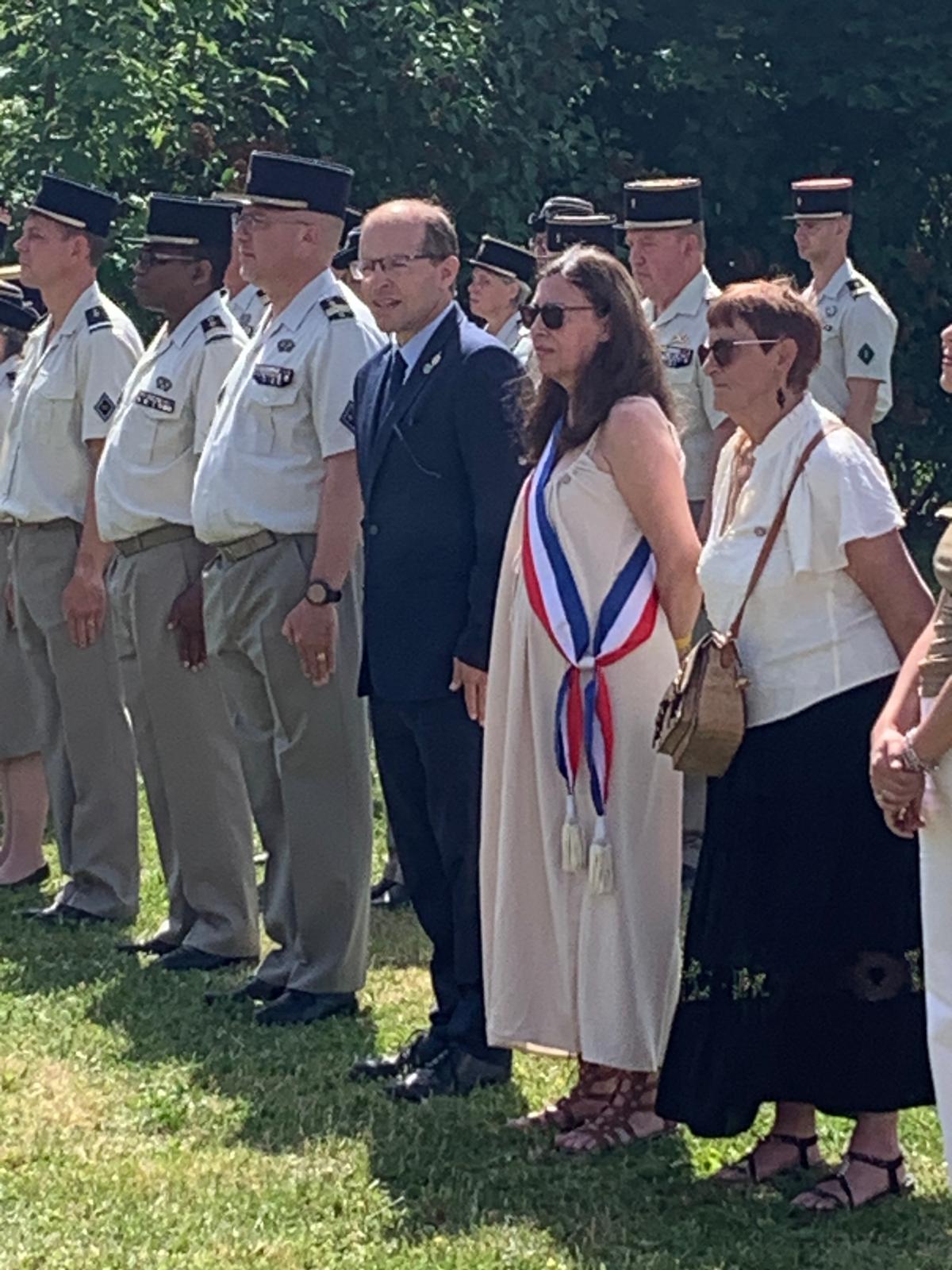 Passation de commandement de la 10°CIE du 53RT