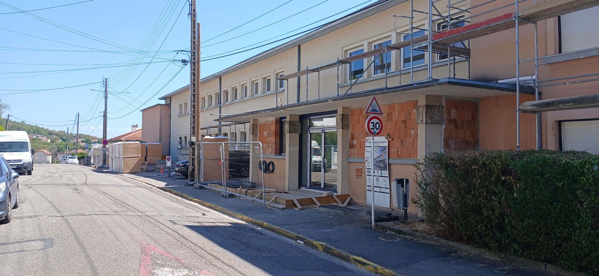 Parking Victor Hugo innacessible